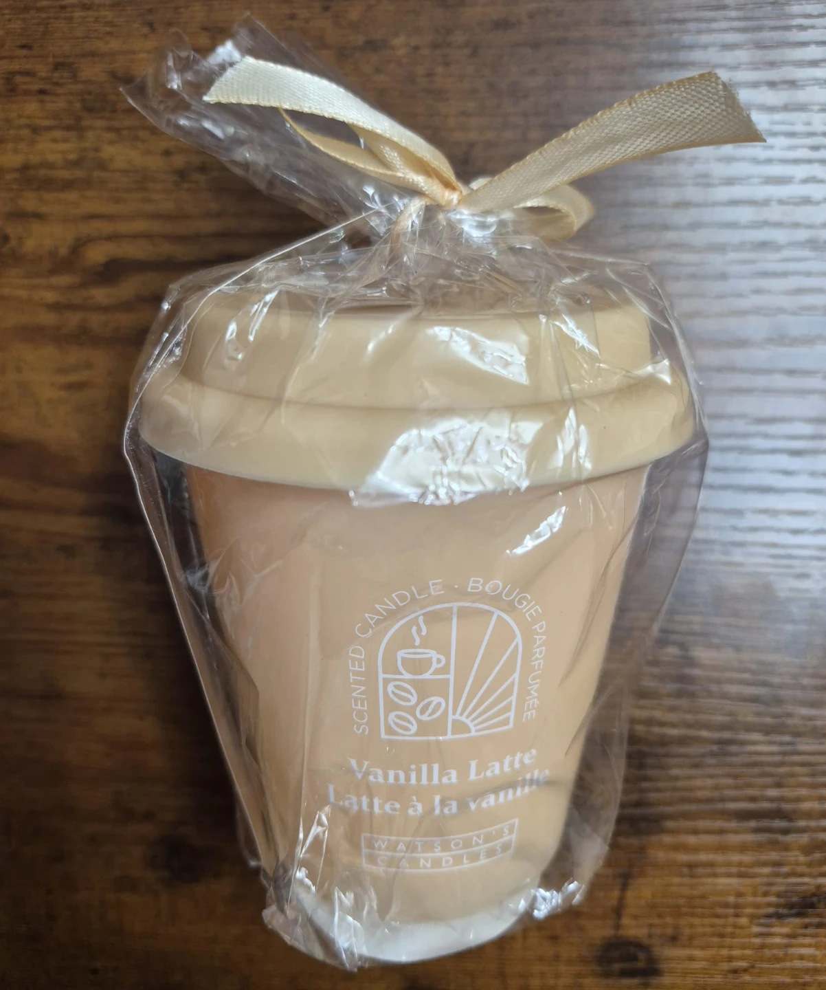 Vanilla Latte Scented Candle 🌱