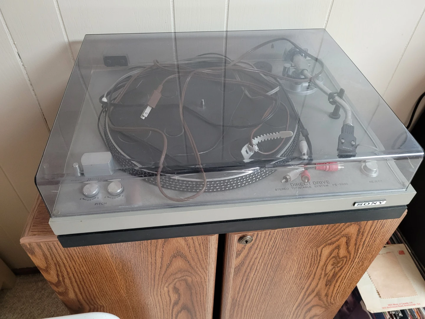 Sony PS-3300 Direct Drive Stereo Turntable System - photo 4