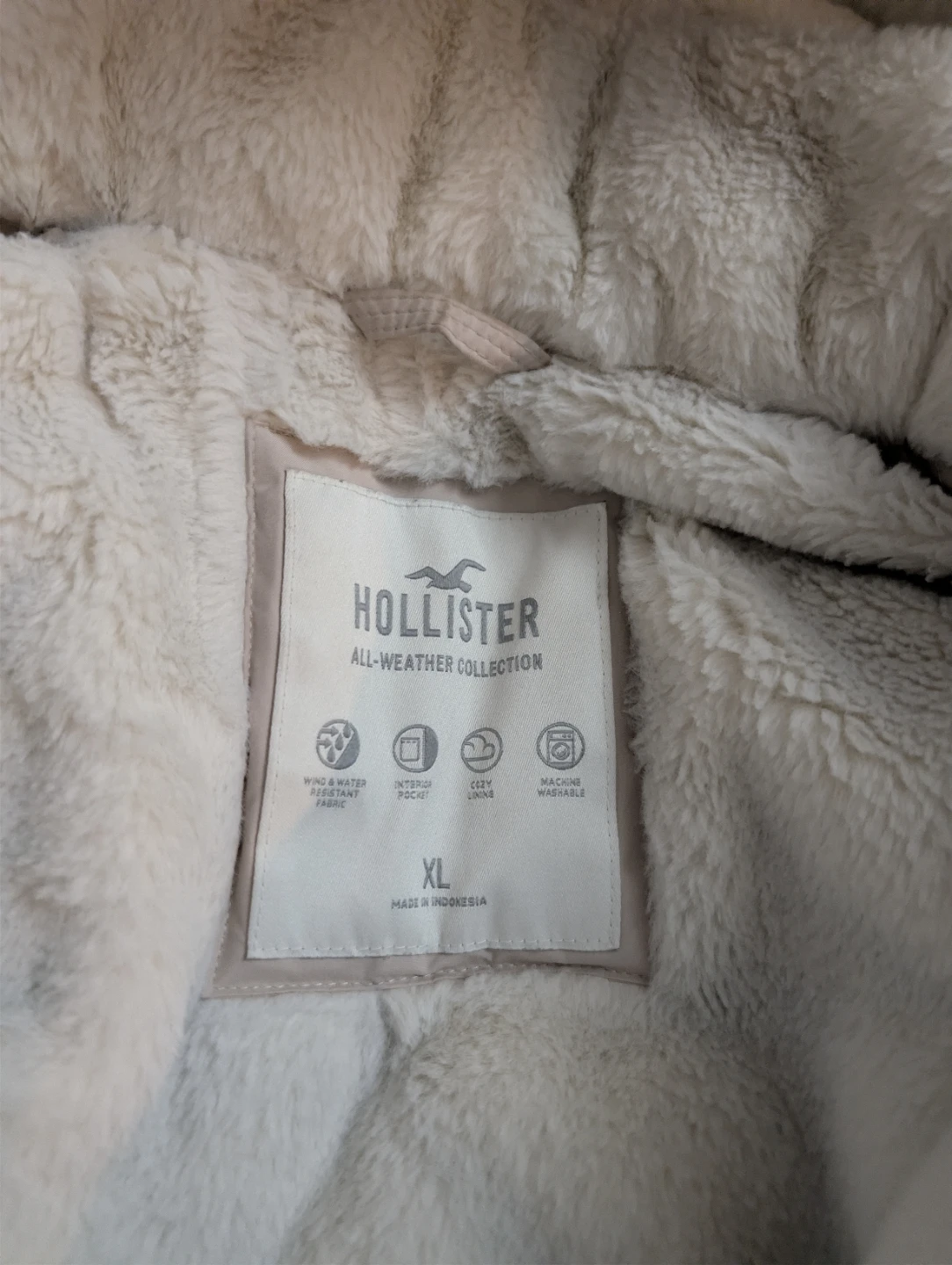 Hollister All-Weather Collection Parka XL Beige - photo 4