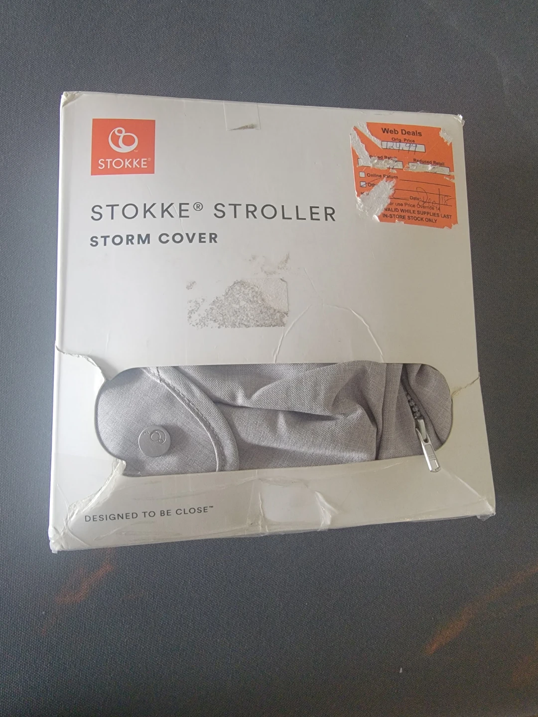 Stokke Stroller Storm Cover - Grey Melange