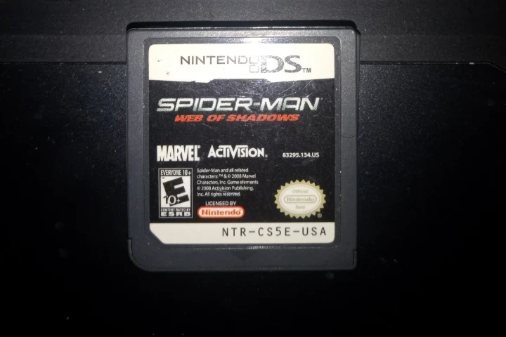 Vtg Spider-Man Web of Shadows Nintendo DS Game