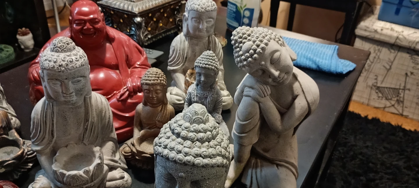 Collection of Buddha Statues - photo 4