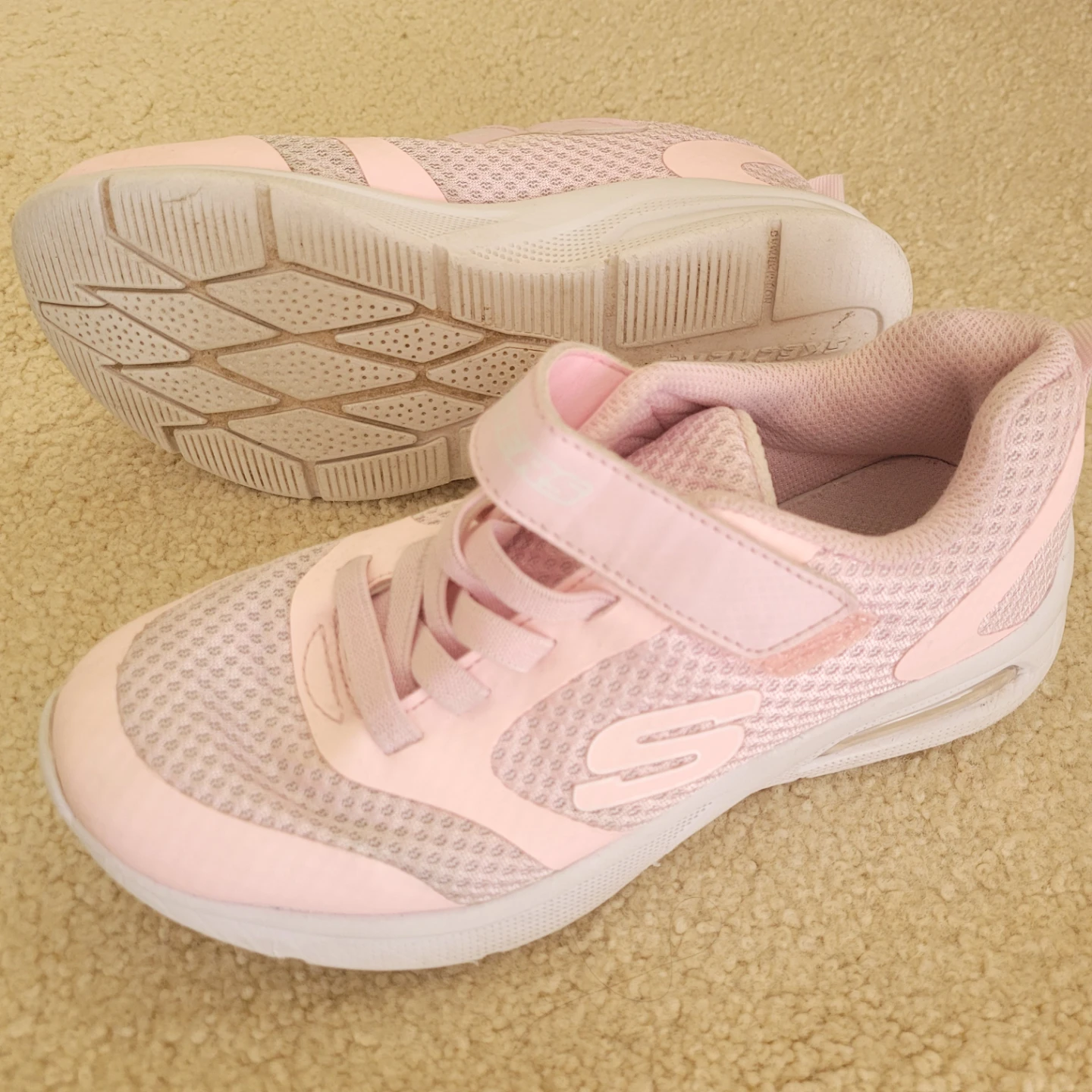 Skechers Pink Mesh Sneakers Size 3 Youth - photo 2