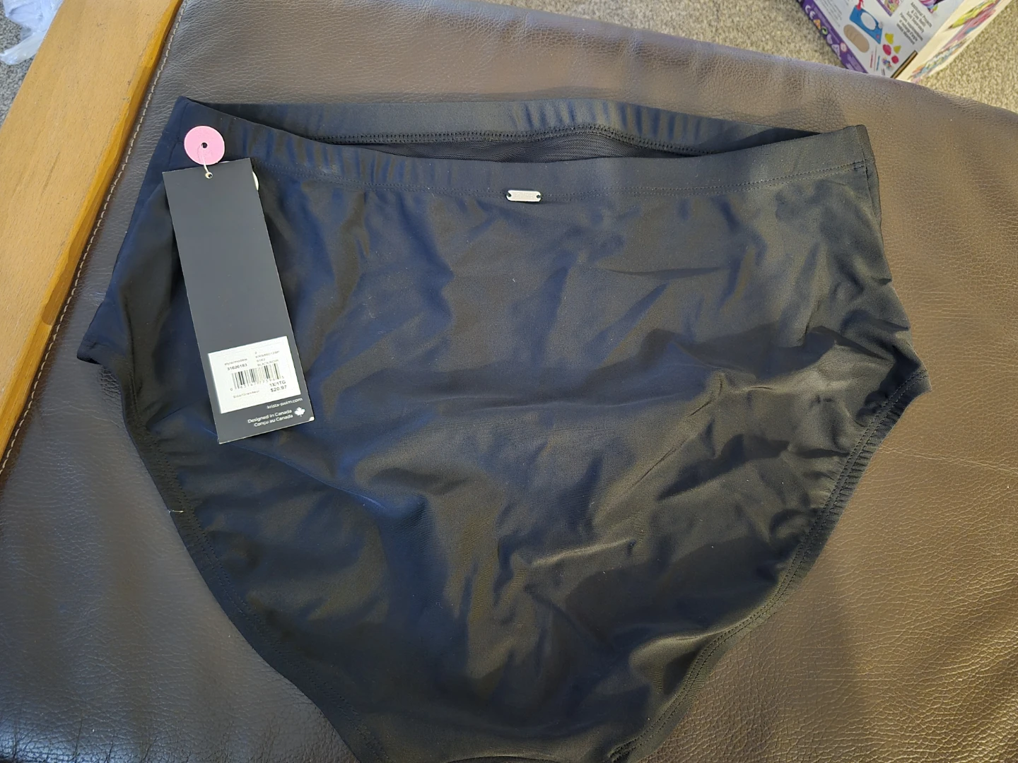 🌱Krista Plus Navy Tummy Tammer Swim Bottoms - Size 2X