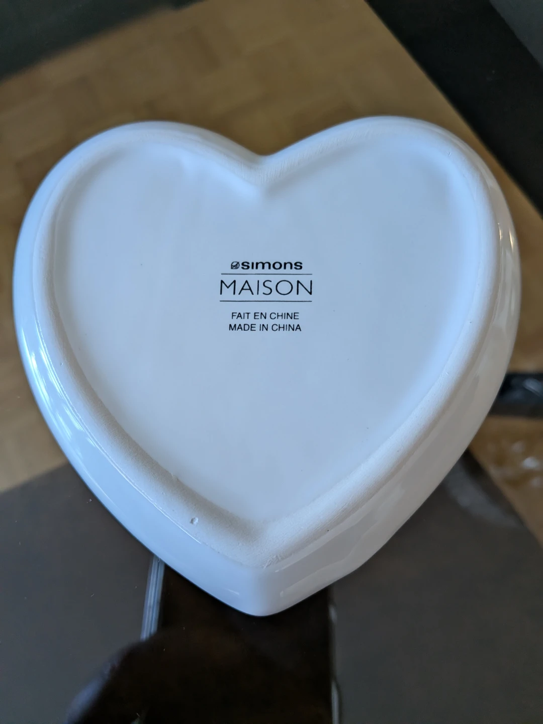 Maison Simons Heart Shaped Trinket Dish - photo 2