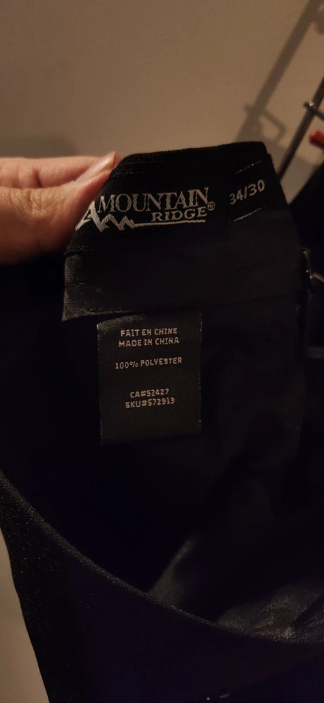 3 pairs of men's black pants - photo 5