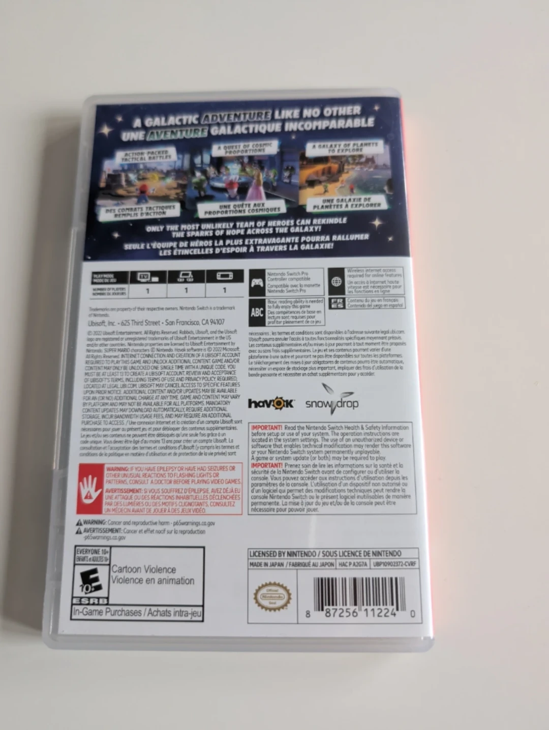 Mario + Rabbids Sparks of Hope Nintendo Switch - photo 2