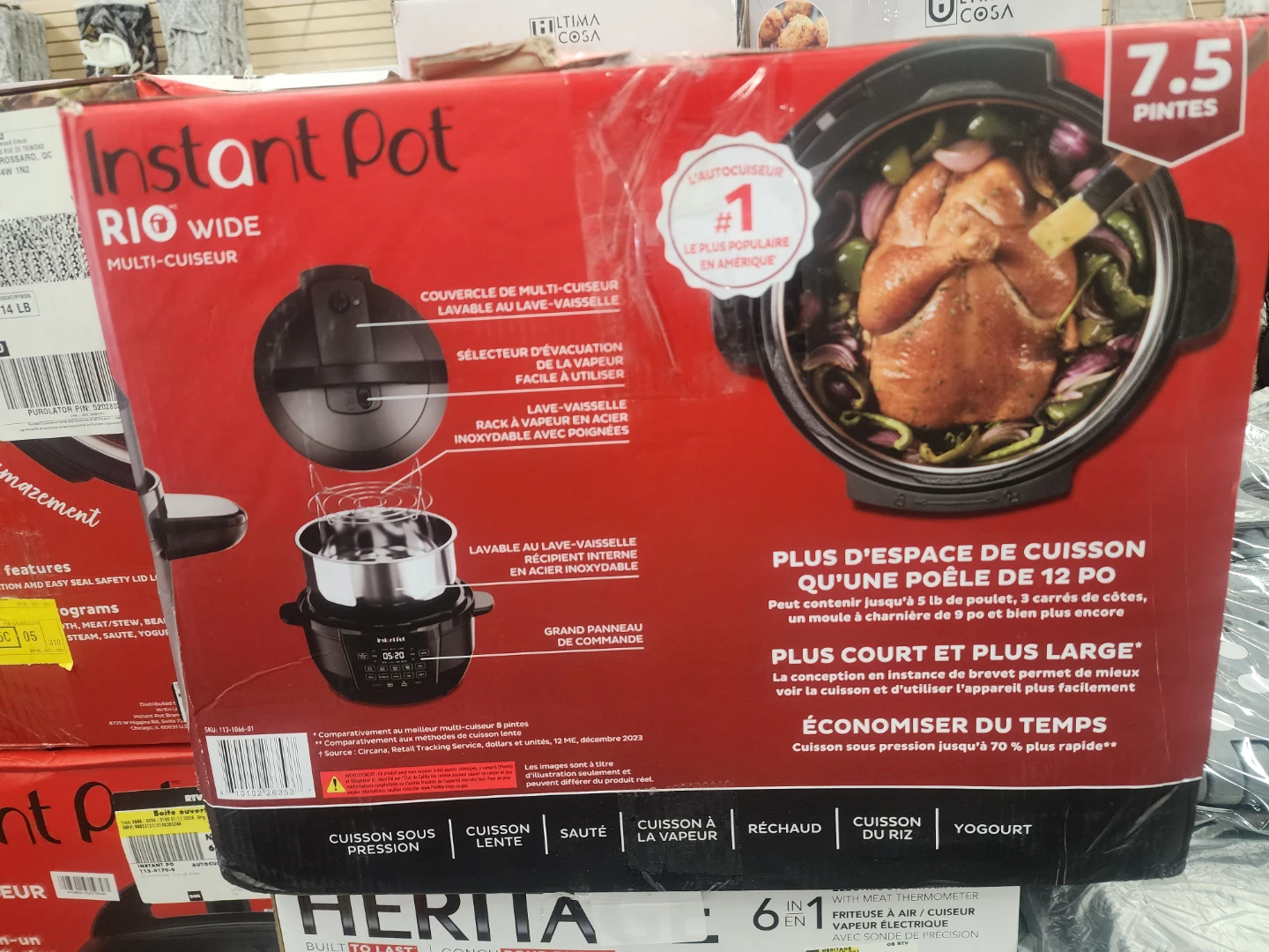 Instant Pot RIO Wide Multi-Cooker 7.5 Pint - photo 5