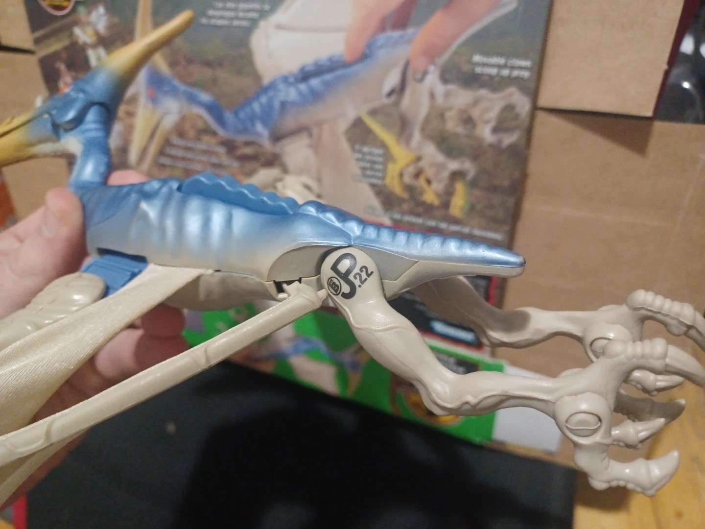 Vintage 97 Lost World: Jurassic Park Pteranodon WITH BOX - photo 3