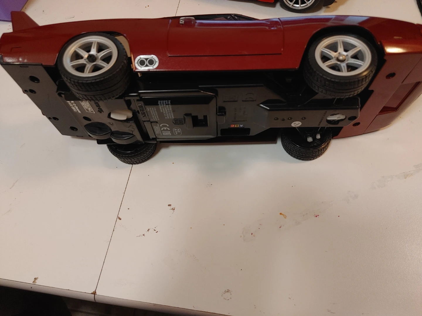Red Toy Dodge Charger