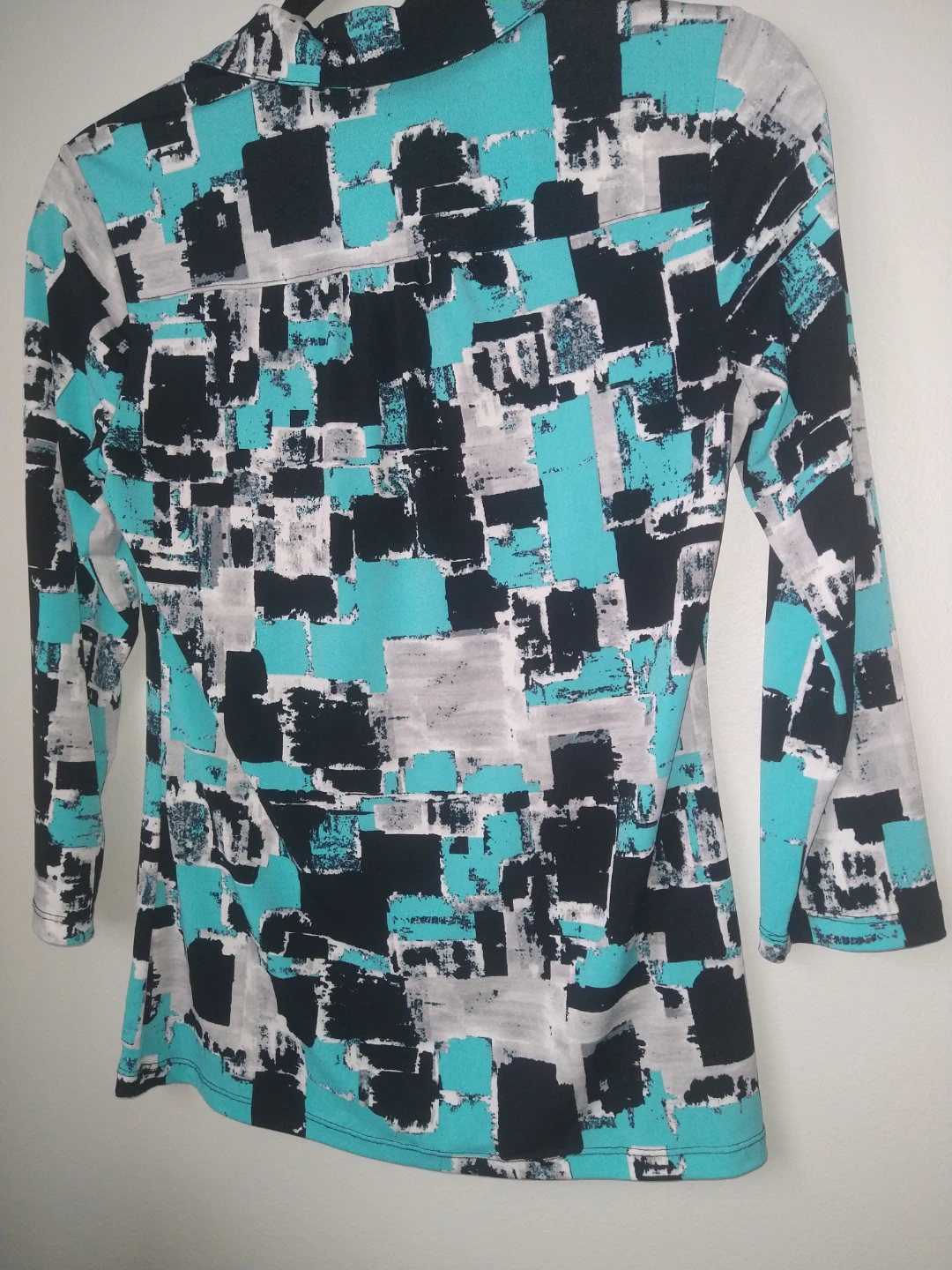 Alfani Women's Pullover Geometric Blouse Size Small - photo 4