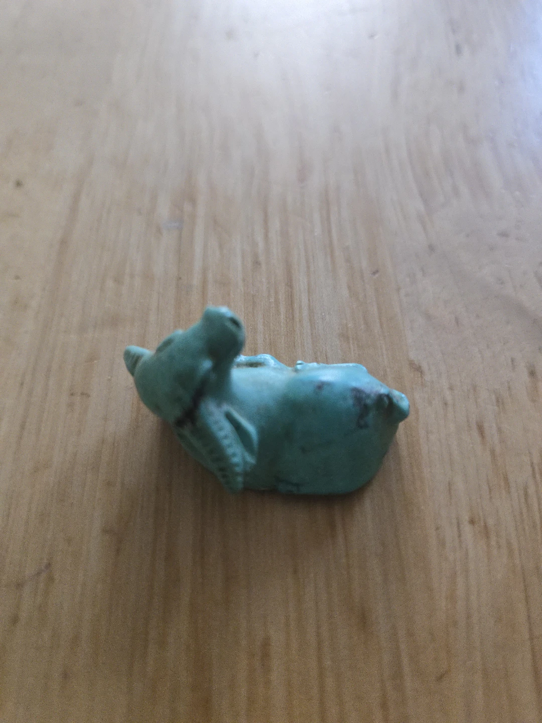 Turquoise Carved Animal Figurine - photo 2