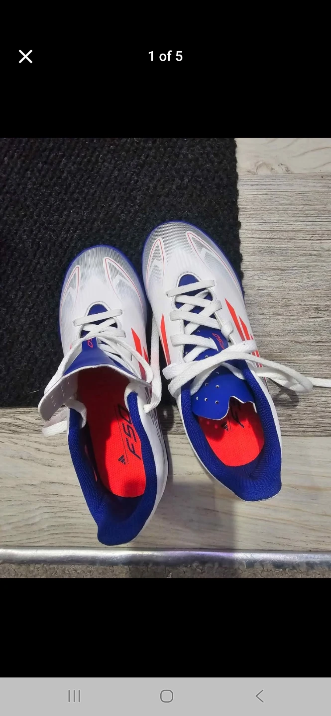 Adidas F50 Soccer Cleats - Youth Size