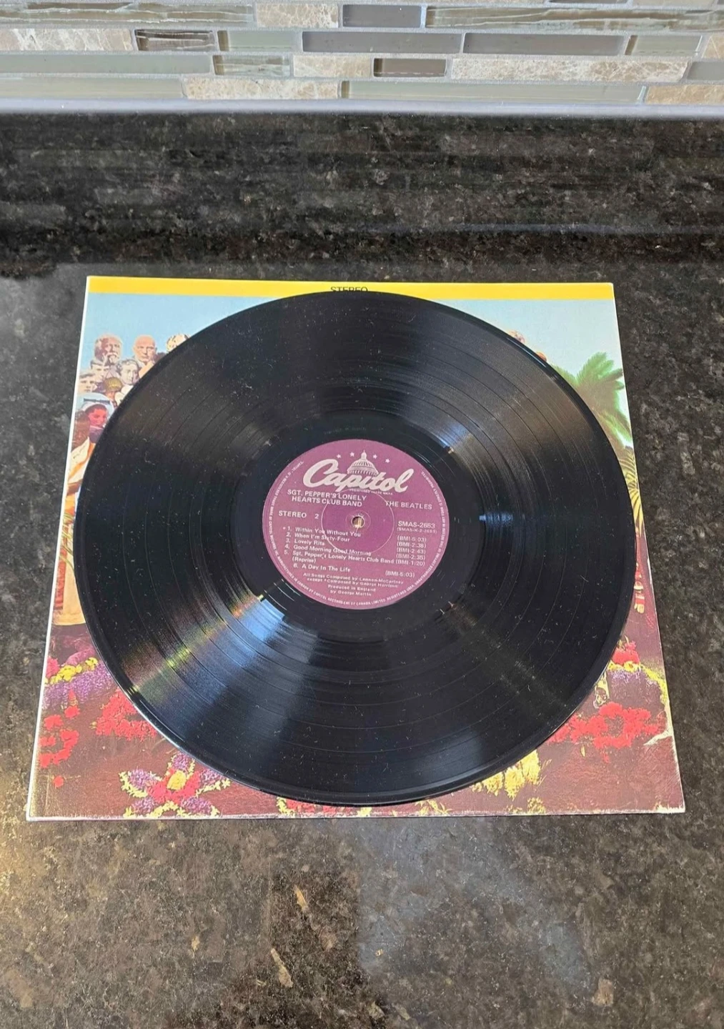 The Beatles Sgt. Pepper's Lonely Hearts Club Band Vinyl Record🌱 - photo 5