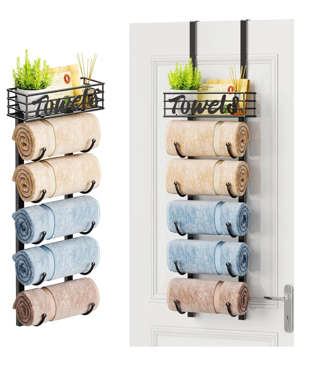 Over-the-Door Towel Rack - photo 2