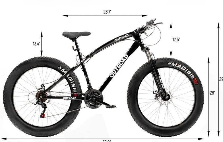 Outroad Fat Tire Snow Bike - photo 4