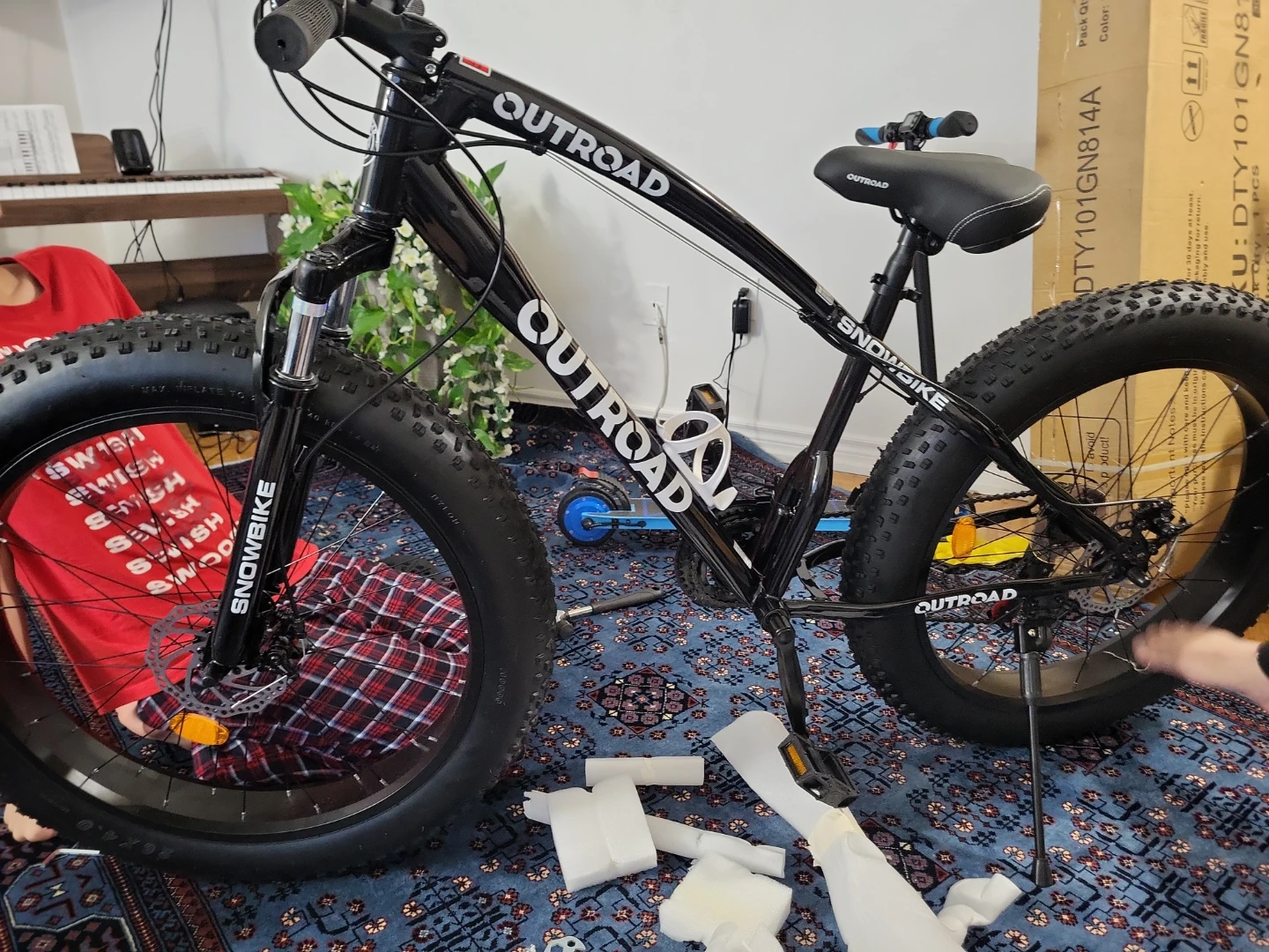 Outroad Fat Tire Snow Bike - photo 5
