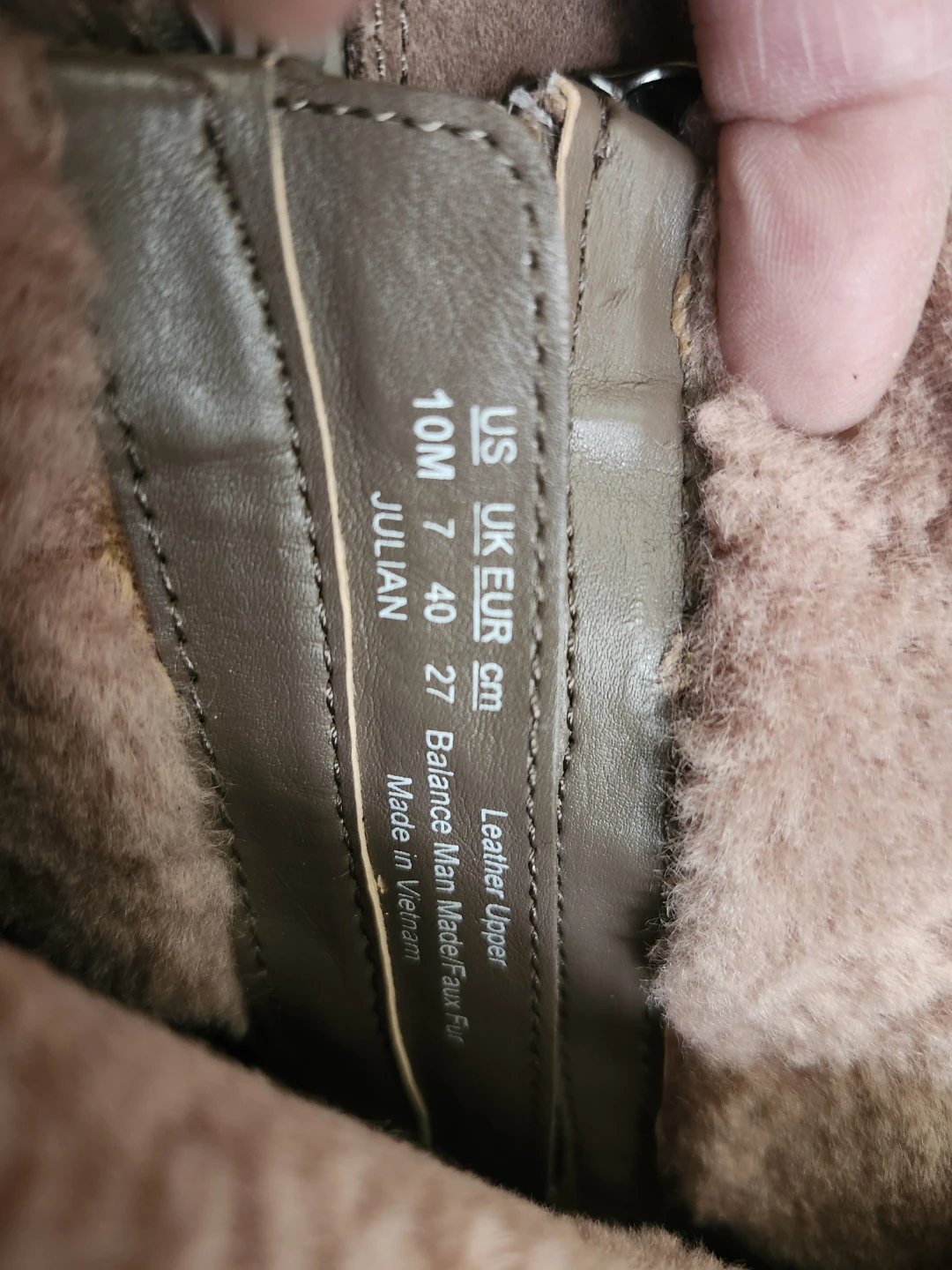 Naturalizer Julian Boots - Size 10M - photo 3