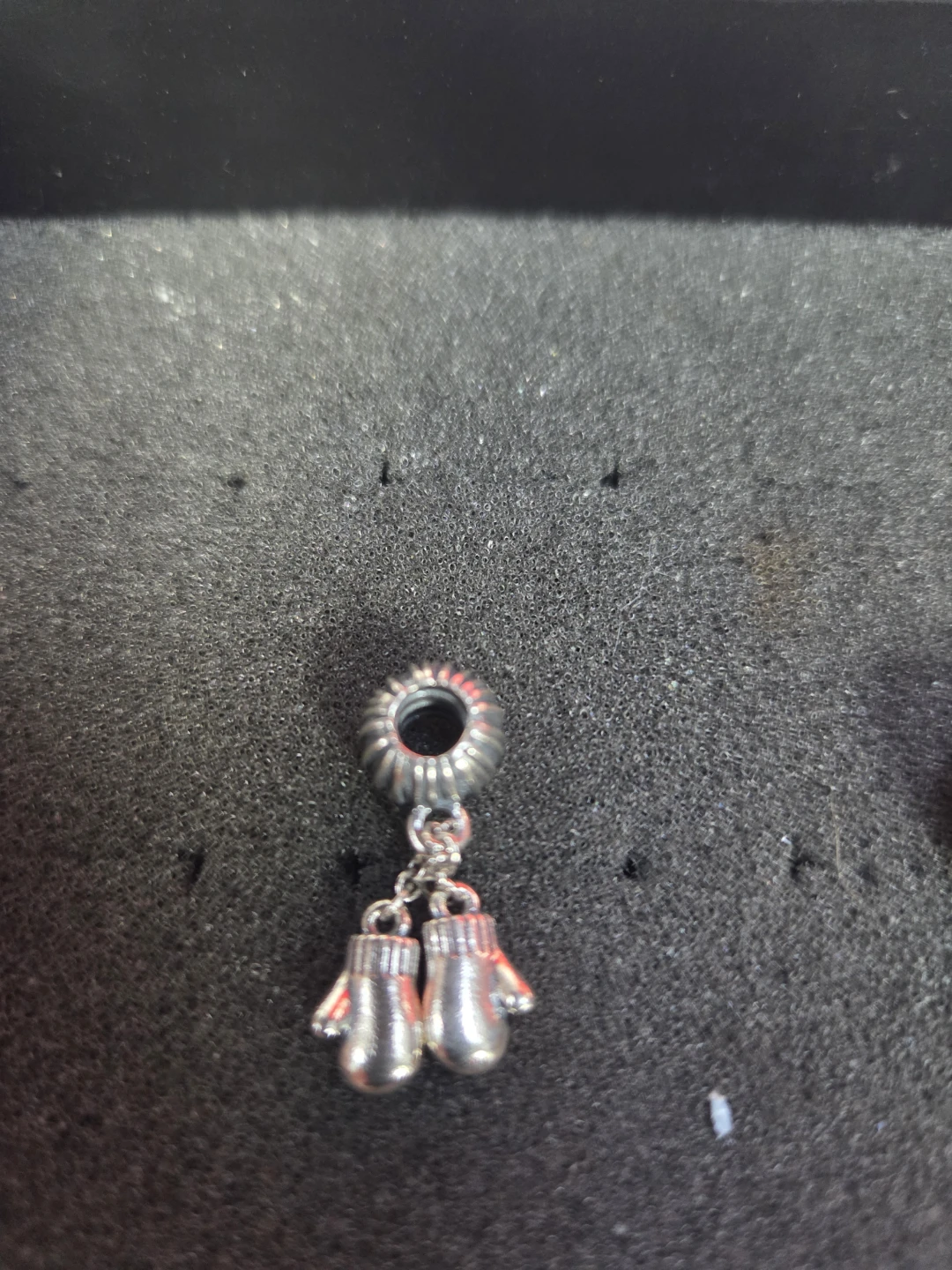 Sterling Silver Mitten Charm