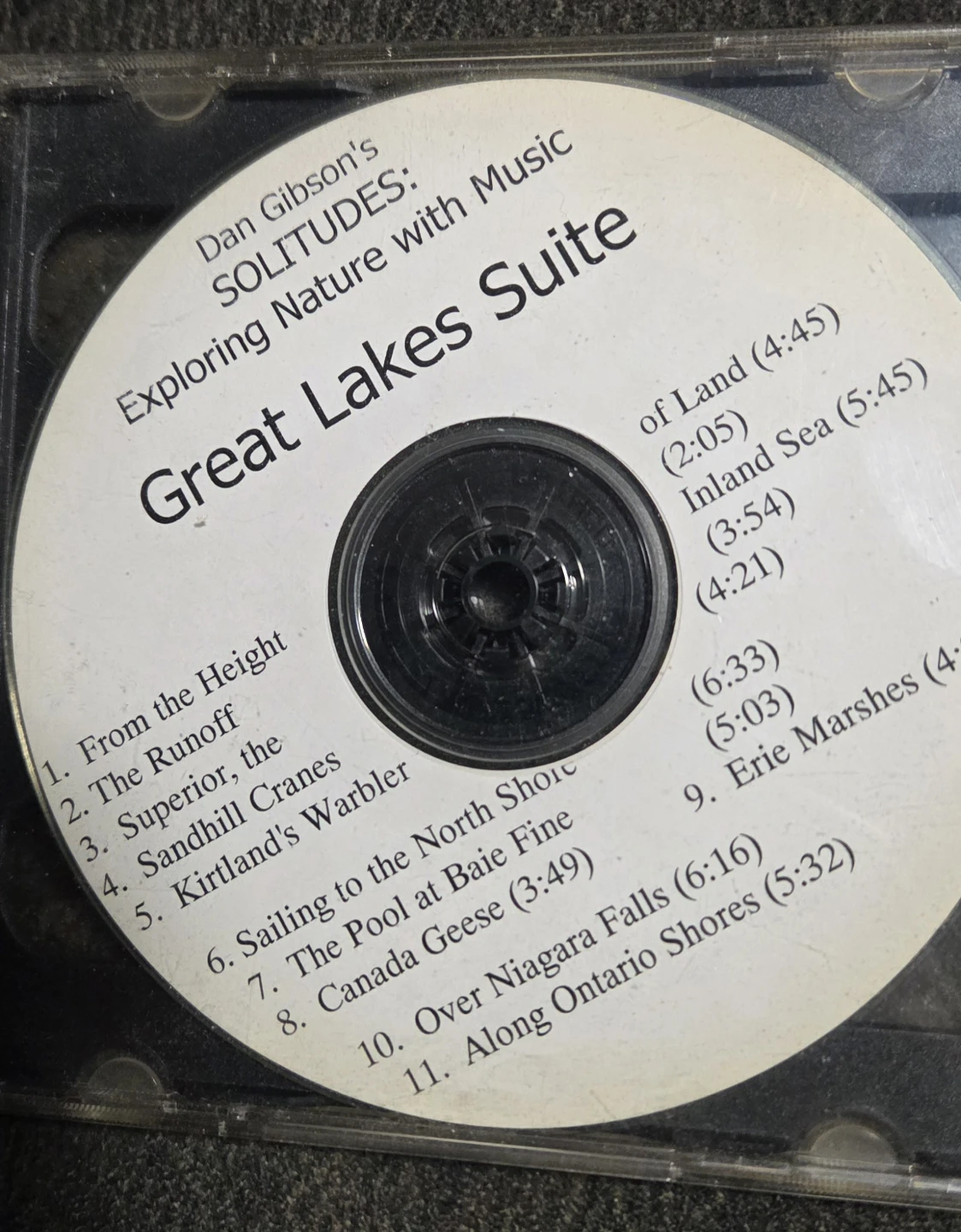 FREE Meditation music Gibson's SOLITUDES Music CD Collection
