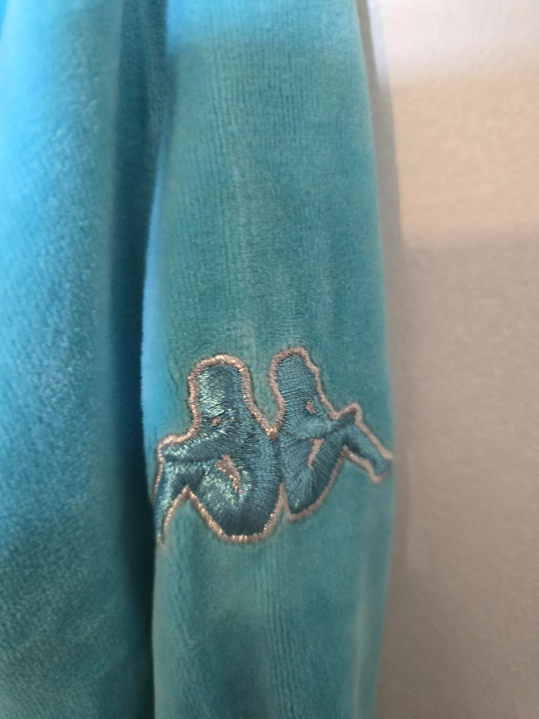 Kappa Velour Track Jacket "Paris" size M - photo 4