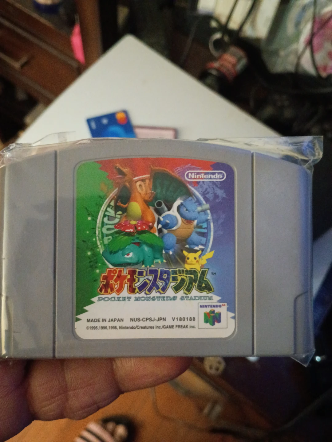 Nintendo 64 Pokemon Stadium Game Cartridge