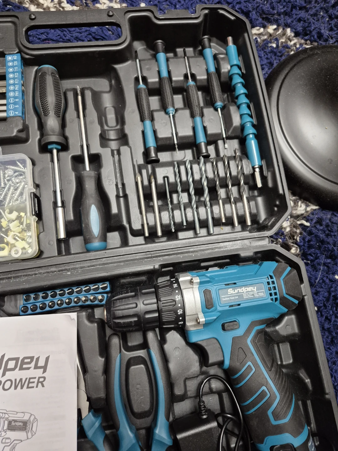 Sundpey Power Cordless Electric Drill 12V  Kit - photo 3