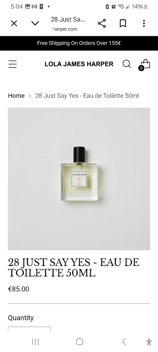 Lola James Harper 28 Just Say Yes Eau de Toilette 50ml - photo 2