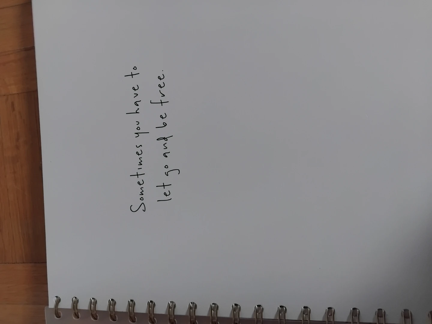 Spiral Notebook with Inspirational Cover - photo 3