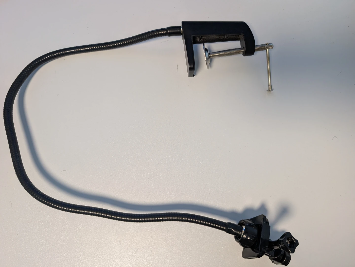 Adjustable Gooseneck Clamp Mount for Action Cameras