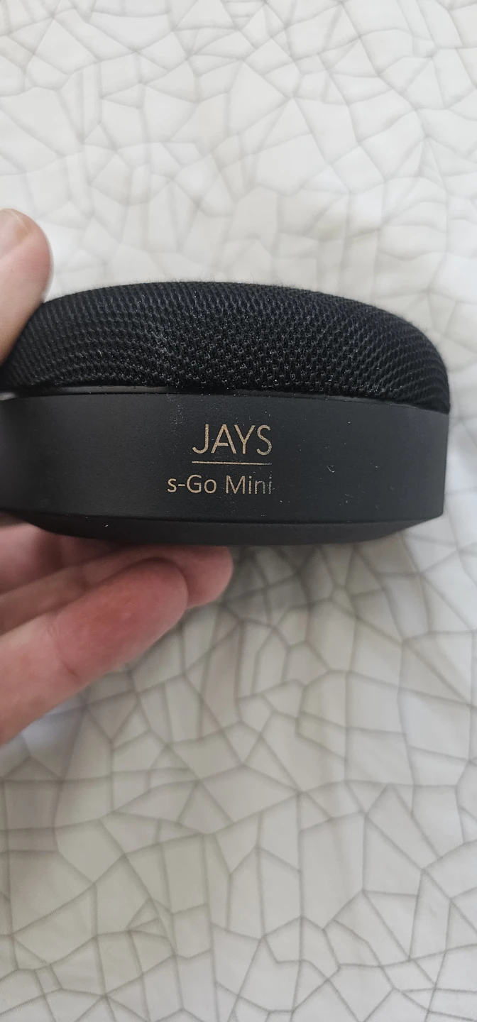 JAYS s-Go Mini Portable Speaker - Black