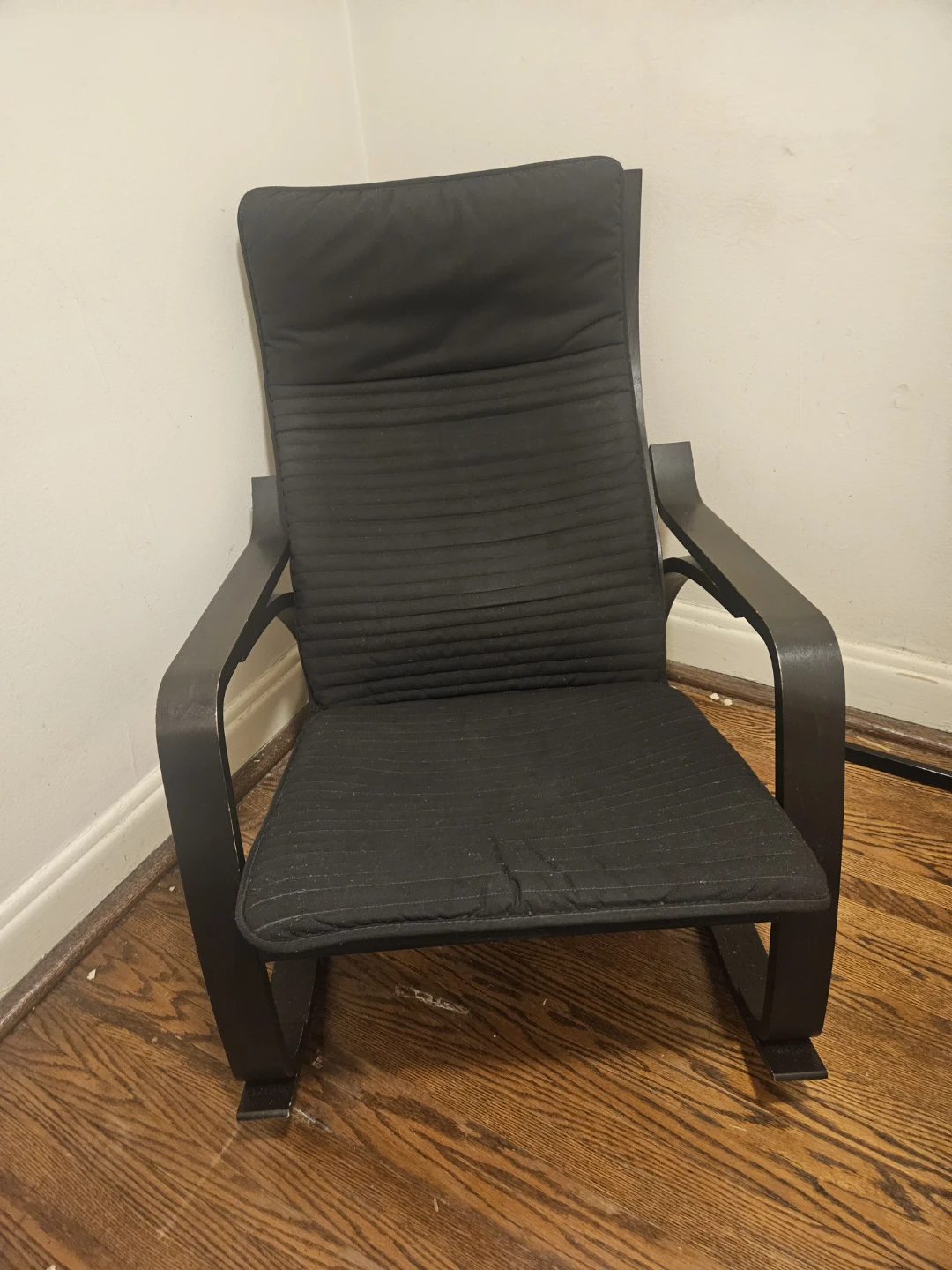 Black IKEA Rocking Chair