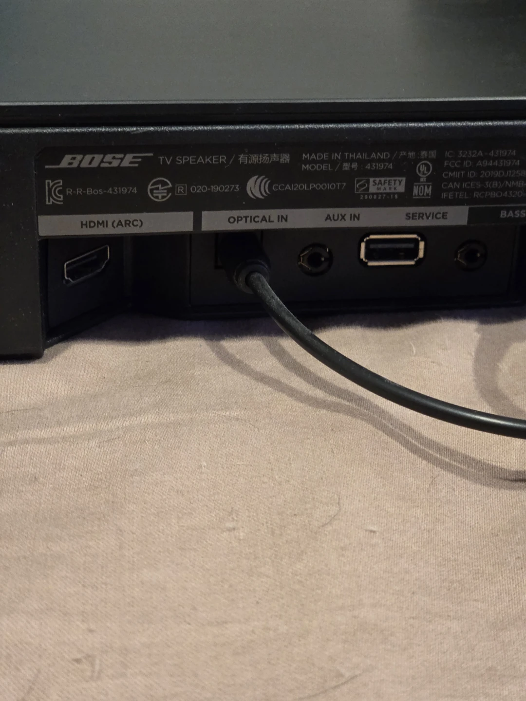 Bose TV Speaker Soundbar - photo 2