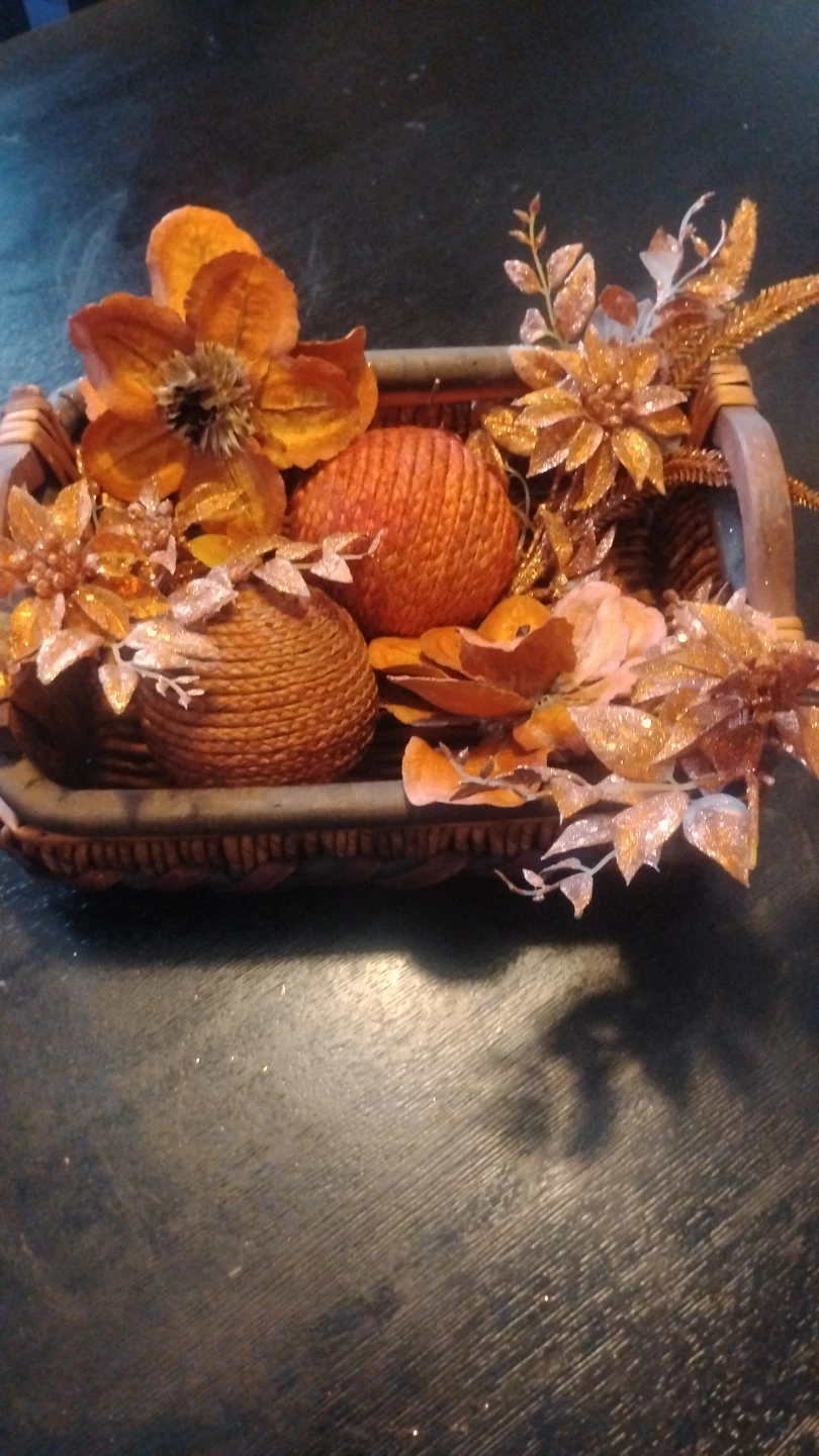 Autumn Harvest Decorative Basket - photo 2