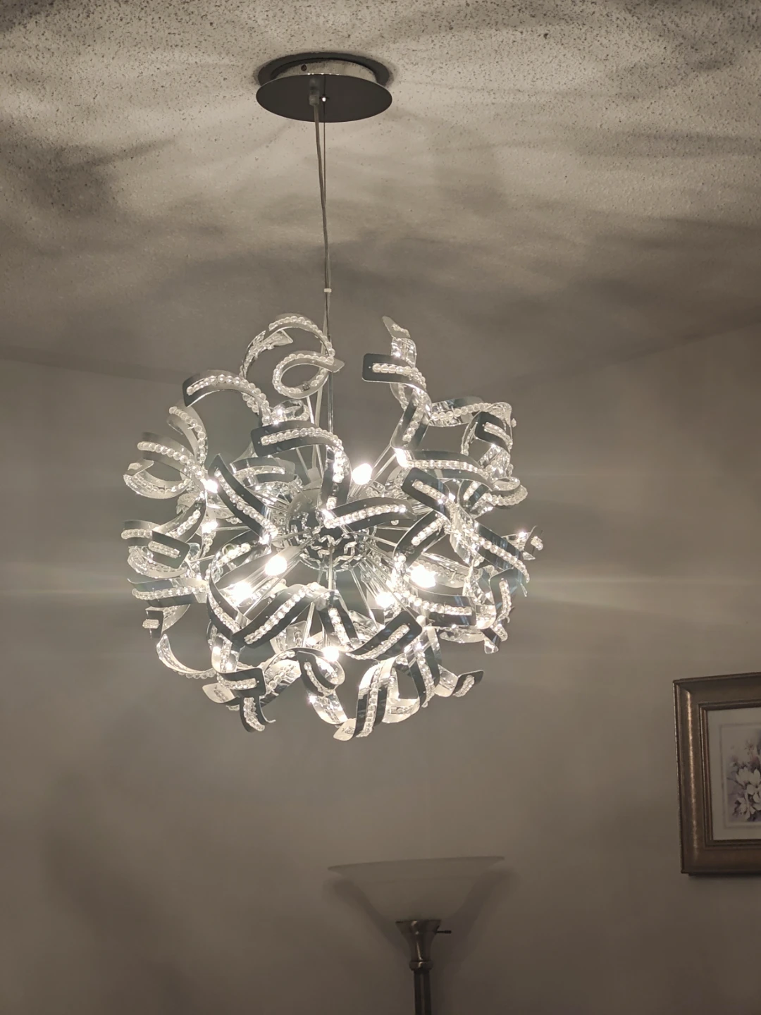 Modern Crystal Chandelier Light Fixture - photo 4
