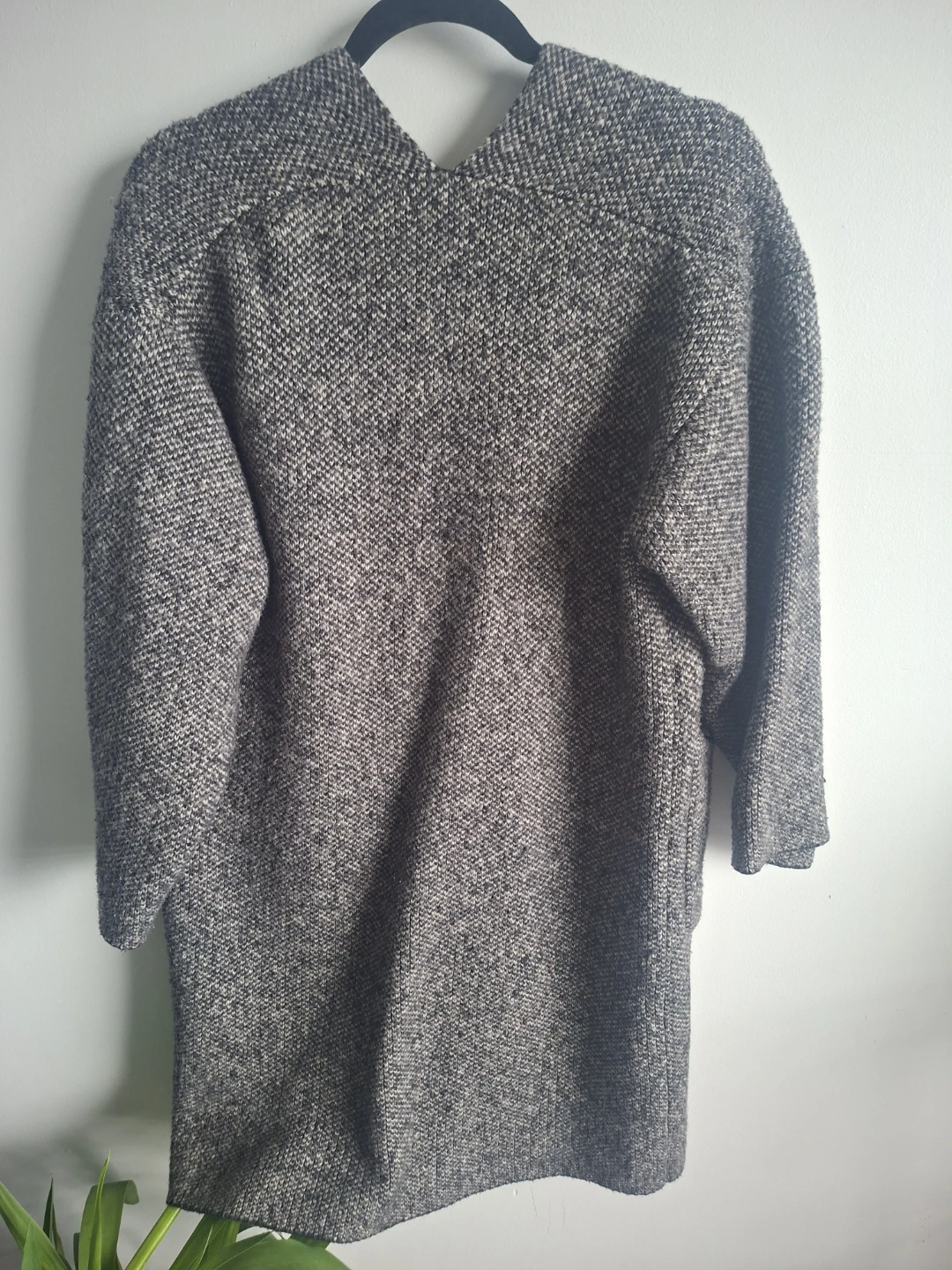 UNIQLO Grey Long Knit Cardigan (Small) - photo 3
