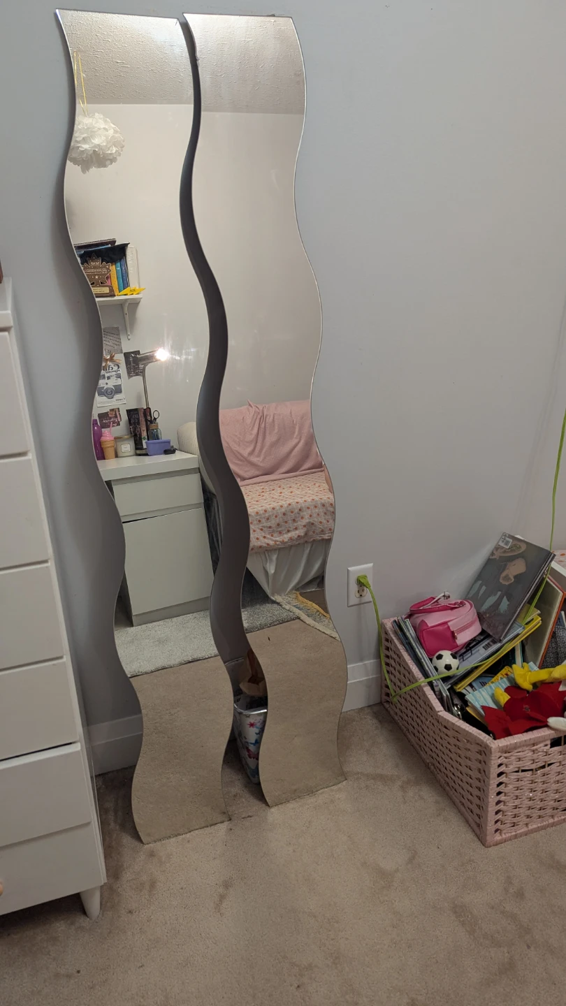 Wavy Full Length Mirror - photo 2