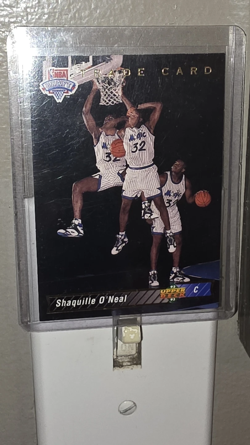 Shaquille O'Neal NBA Draft Trading Card