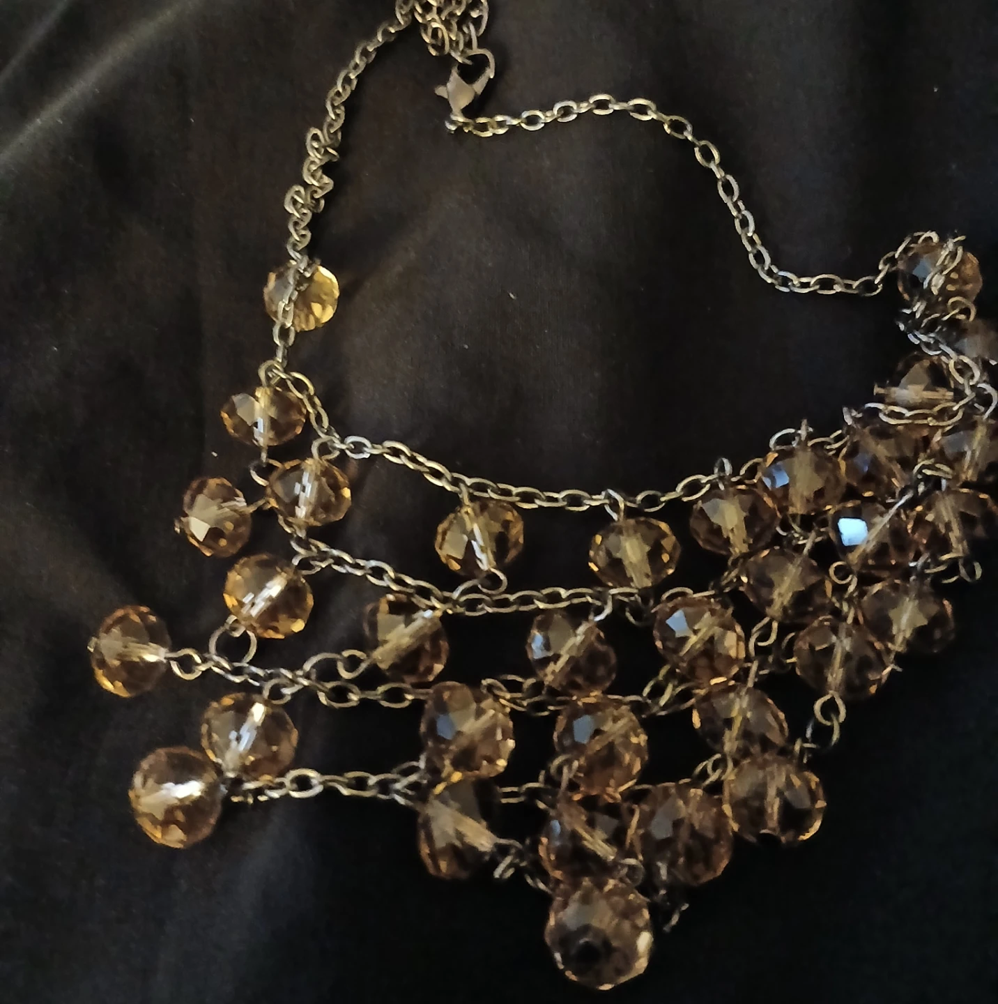 WEISSMMAN MA Black Blazer with Beaded Necklace - photo 2
