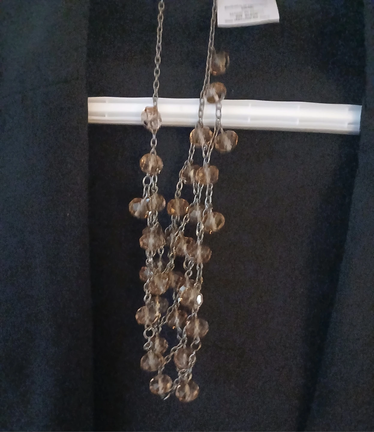 WEISSMMAN MA Black Blazer with Beaded Necklace - photo 5