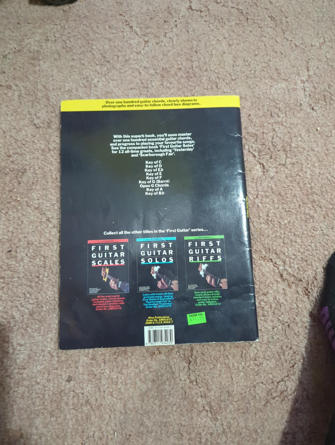 First Guitar Chords Book - photo 2