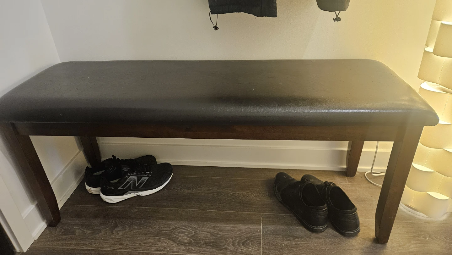 Padded Entryway Bench