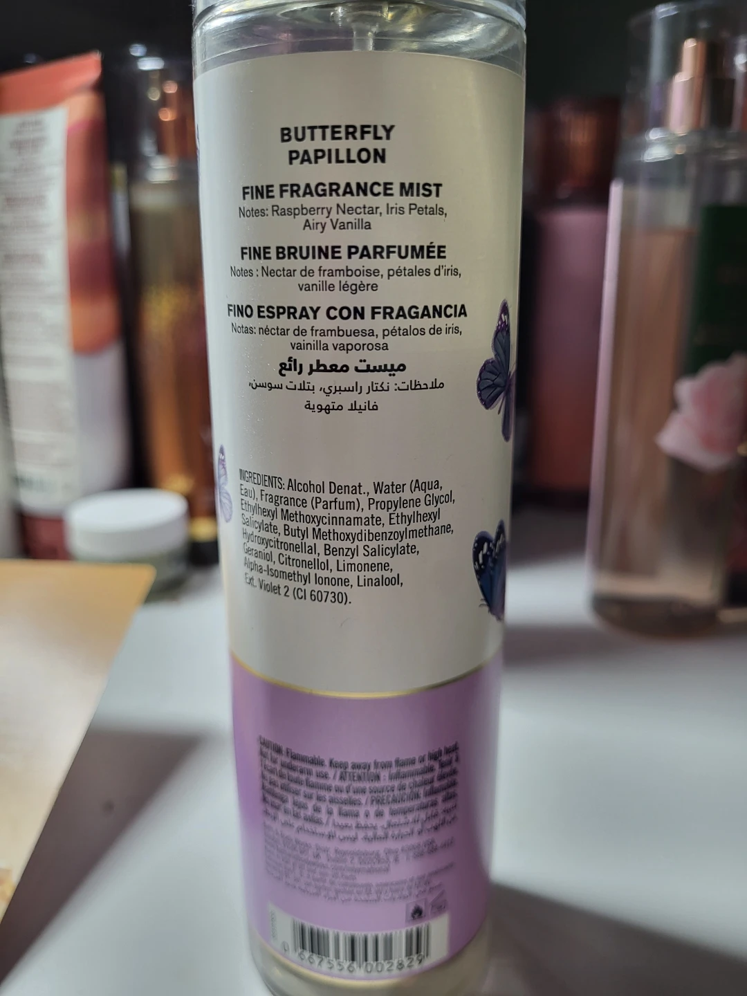 Bath & Body Works Fine Fragrance Mist - Butterfly 236 ml - photo 4
