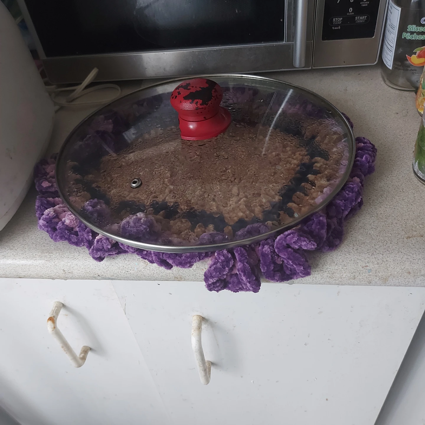 Handmade Crochet Round Mat/Coaster - photo 2