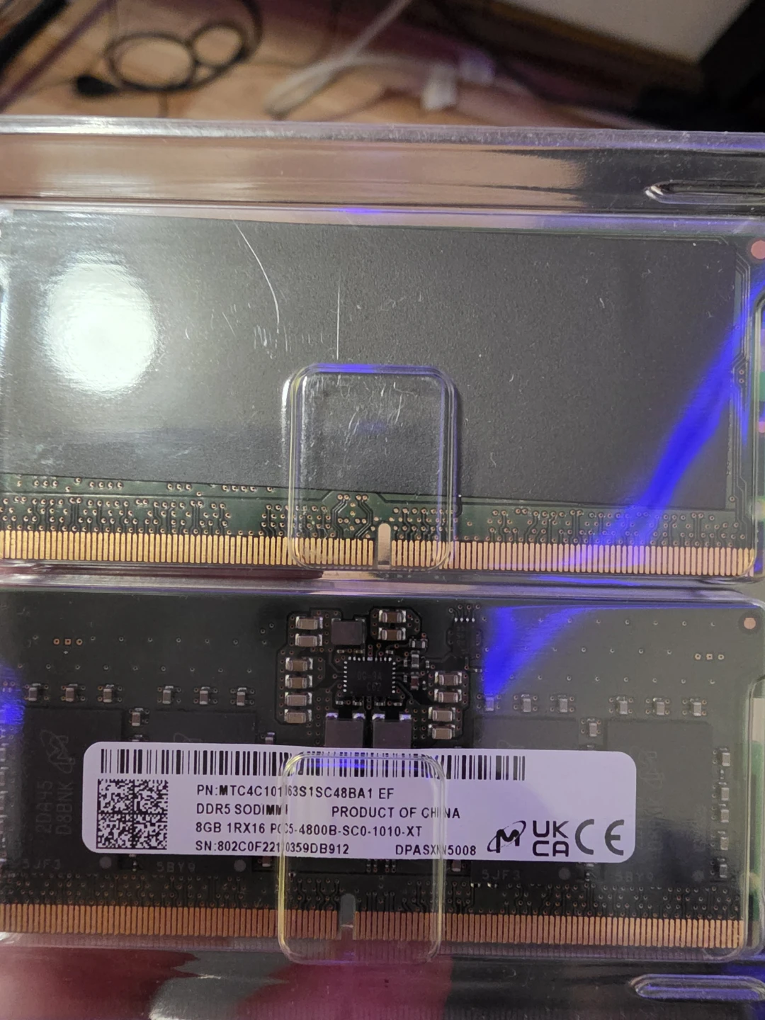 Micron DDR5 SODIMM Laptop RAM - 16gb (2x8) - photo 2