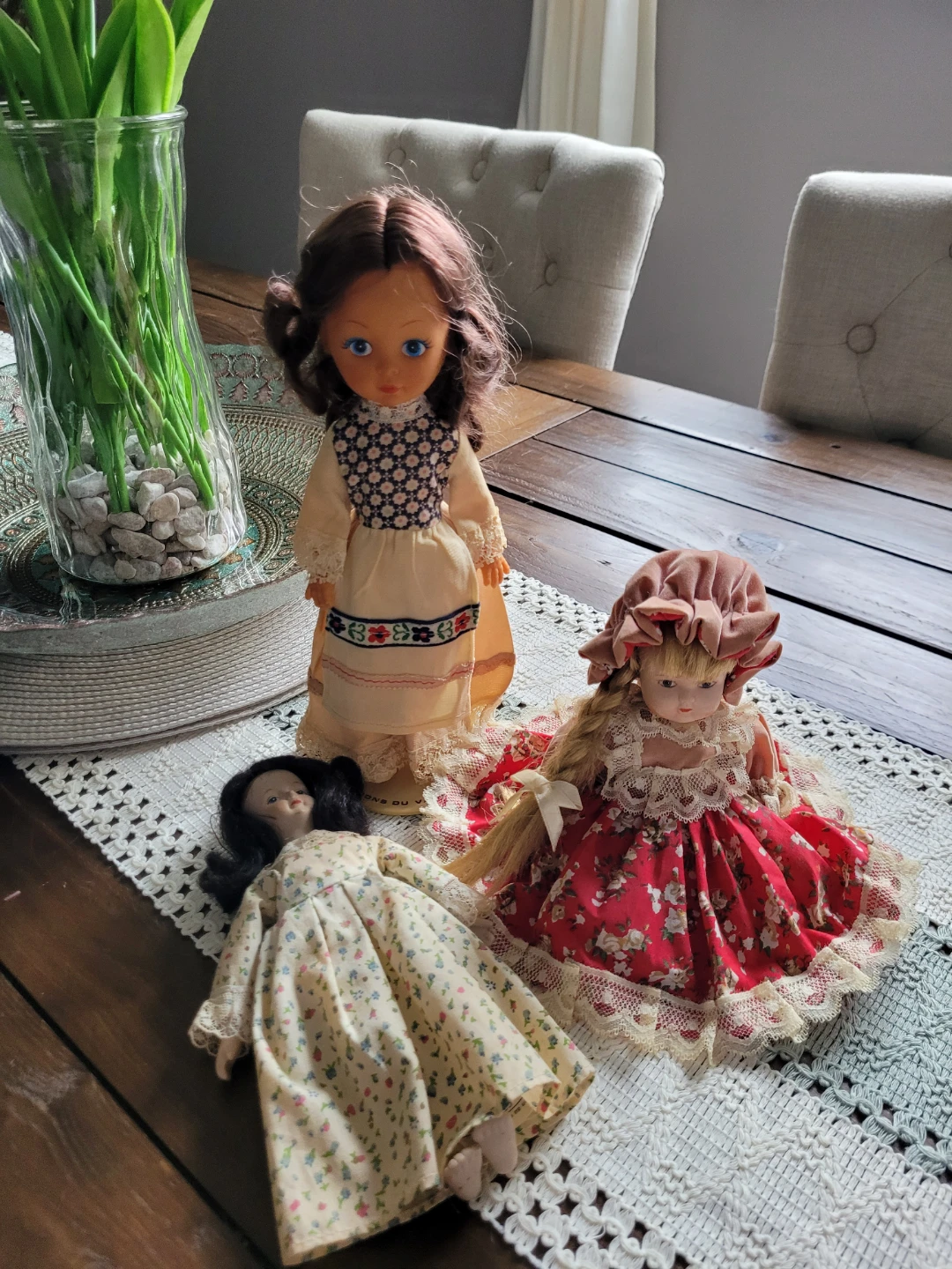 Vintage Doll Bundle – Cottagecore / Decorative (3 pcs) - photo 3