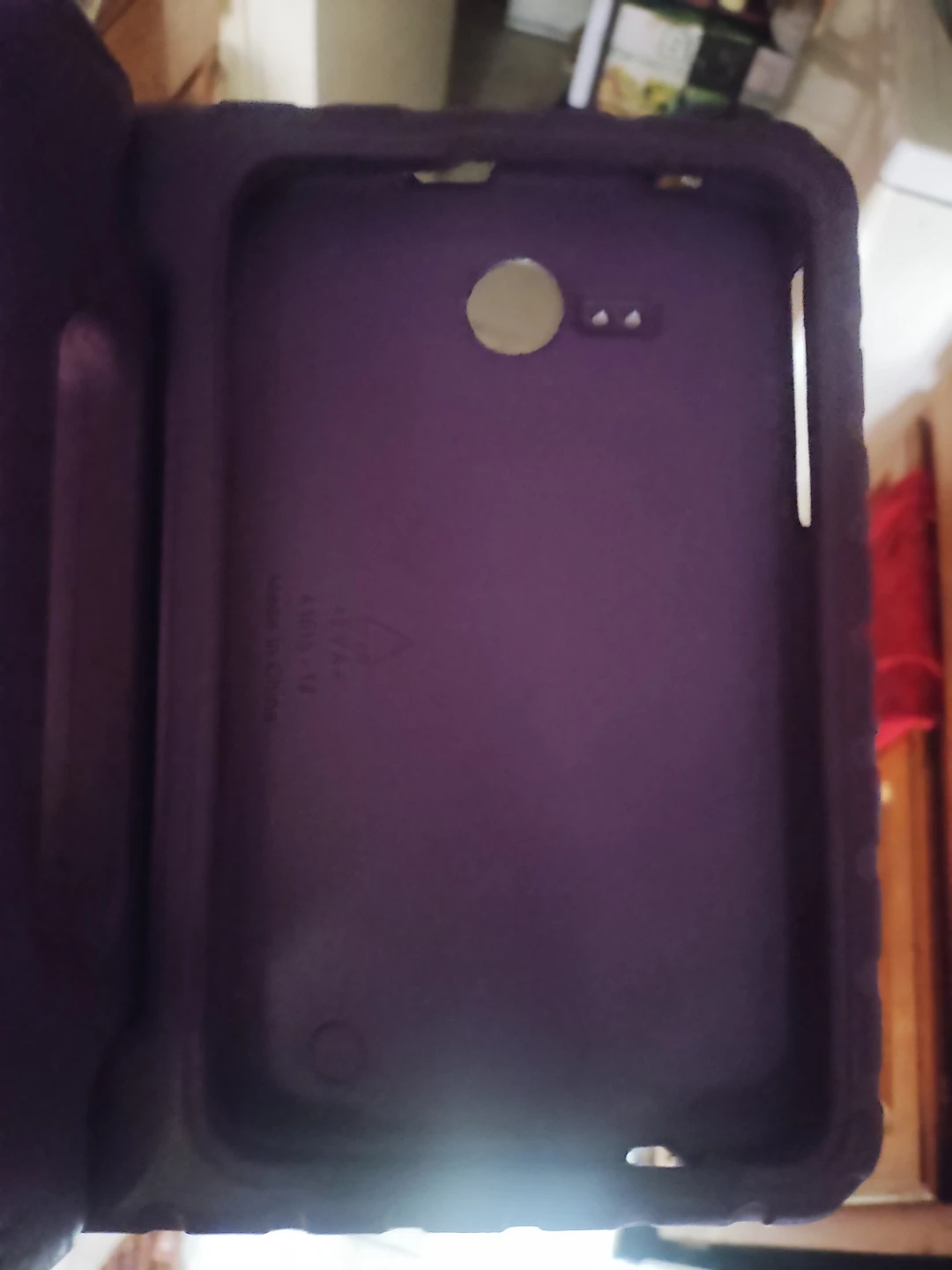 Purple Kids Tablet Case with Handle used - photo 3