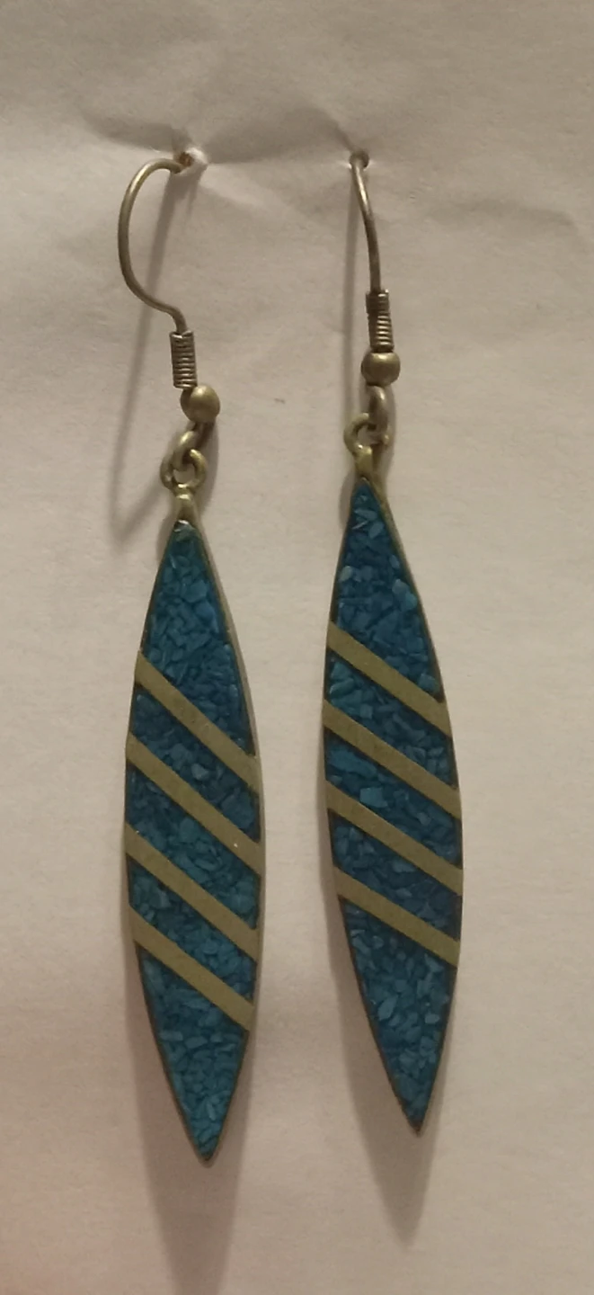 Sterling Silver Turquoise Earrings