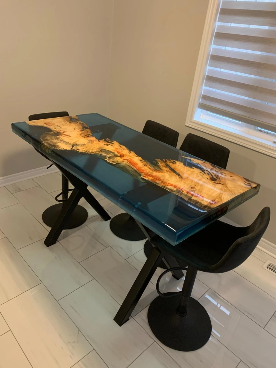 Epoxy River Table - photo 2