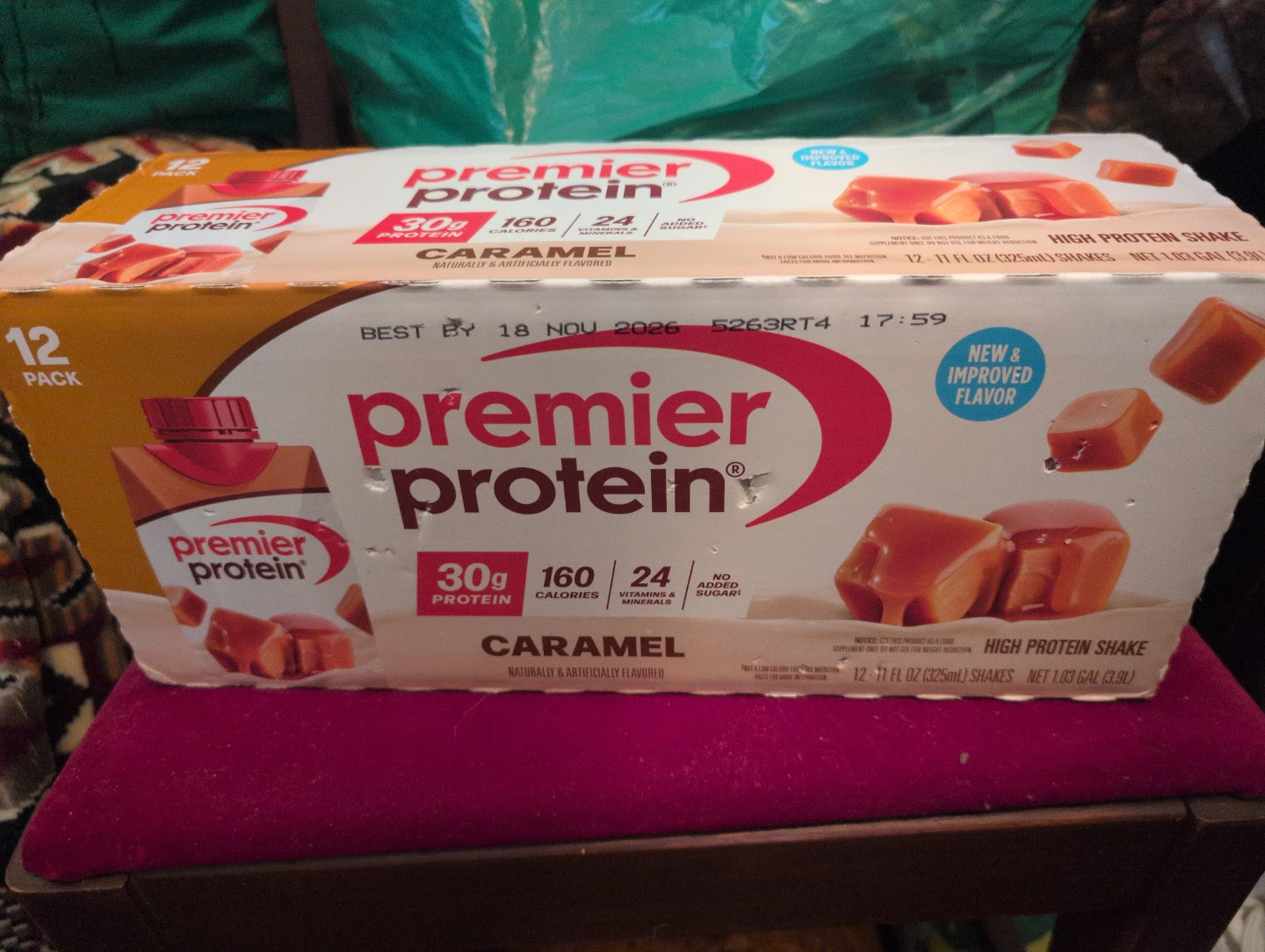Premier Protein Caramel High Protein Shakes - 12 Pack